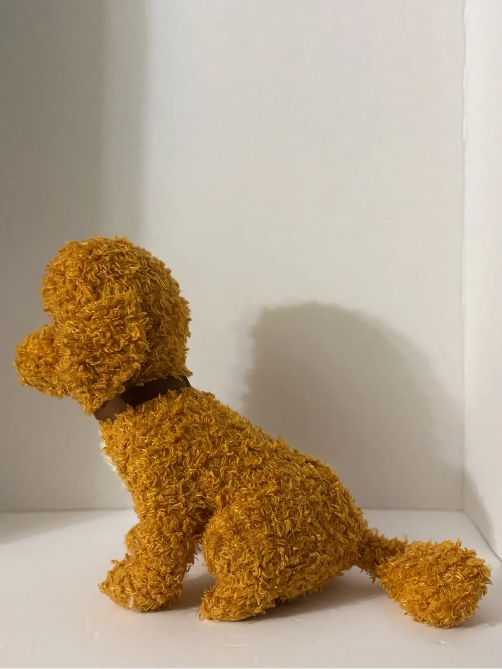 Disney Fancy Nancy Brown Dog Plush Stuffed Animal 11in 2014 MPN 1658A001 Sounds